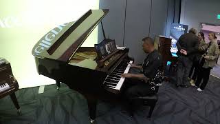 Namm 2024 Kris Nicholson ( Imagine) Test Driving this C.Bechstein 5ft Grand Piano