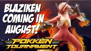 Blaziken officially revealed for Pokken Fighters!