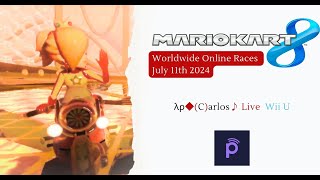 Mario Kart 8 Wii U Online Races Live (July 11th, 2024)