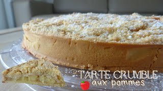 Tarte crumble aux pommes - Léa cooking