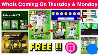 What Is Coming On Thursday & Next Monday In eFootball 2024 Mobile !! Upcoming Potw & Free Coins