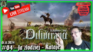 🏹 Kingdom Come: Deliverence 🏰 - Ja złodziej 👤 - Rataje - GameplayPL 💻 LIVE dubbing CZ - 01.11.2024