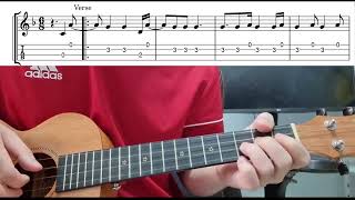 Snowman (Sia) - Easy Beginner Ukulele Tab With Playthrough Tutorial Lesson