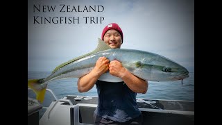 Top water Kingfish trip in New Zealand