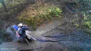 dirt bikes sinking in mud #short #tiktok #bike