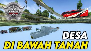 RUMAH BAWAH TANAH‼️ Cara menuju ke rumah di bawah tanah| Easter egg bussid v4.0