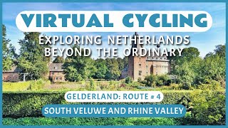 Fietsroute Zuid-Veluwe en Rijnvallei | Virtueel Fietsen