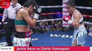 Jackie Nava vs Gloria Yancaqueo. Pelea Completa. Despedida en Tijuana