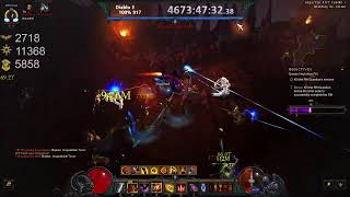 Day 917: (Worlds First) Diablo 3 100% Solo Non Seasonal Speedrun w/RoS & Necro (ENVTuber)