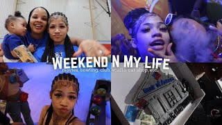 wknd n my life: movies, studio, reunion, club, car shop, etc...