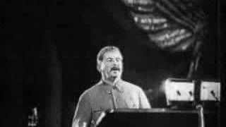 Выступление Сталина 1937 год (Stalin speech, 1937)