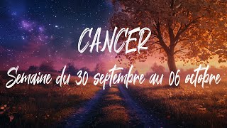 ♋ CANCER ♋ - NOUVELLE LUNE en Balance et tirage du 30 septembre au 06 octobre