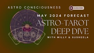 MAY 2024 ASTRO-TAROT FORECAST with Milly & Susheela - Astro Consciousness by Milly Murillo