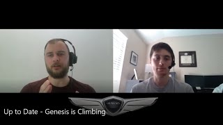 Up to Date: Genesis is Climbing