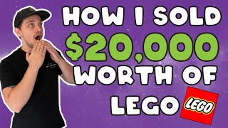 I SOLD $20,000 worth of LEGO! / LEGO Investing Australia 2022