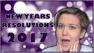 New Years Resolutions - 2017