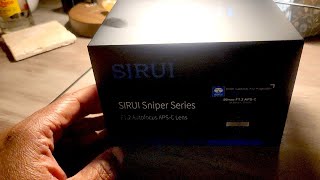 Unboxing The Sirui Sniper 56mm 1.2 X-Mount Lens