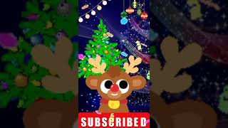 🎄 Christmas Theme Number Song Learn to count numbers #numberssong #kidsvideo #toddlers  #shorts