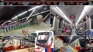 6/22, +5horas Camino por todo el Metro de Quito!! IDA VUELTA de Terminal Terrestre Quitumbe Labrador