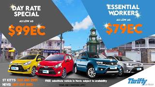 Thrifty Car Rentals Day Rate Specials