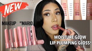 MAKEUP BY MARIO MOISTURE GLOW PLUMPING LIP SERUMS *WEAR TEST AND REVIEW*