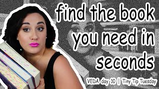 Book Cataloging | Tiny Tip Tuesday | #booktubeVEDA