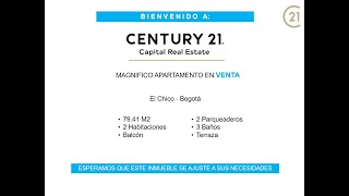 CENTURY 21 - Capital Real Estate - Apartamento en Venta -  Chico - Bogotá