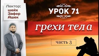 Урок 71. Грехи тела (часть 3) - шейх Зафер Ашек