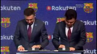 Rakuten, nuevo patrocinador del FC Barcelona