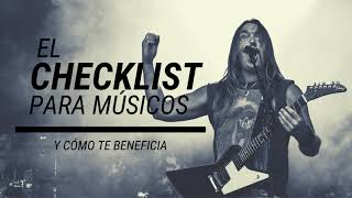 El checklist para músicos y cómo te beneficia