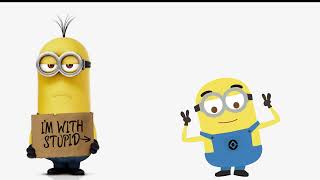 Minion vs Minion - minion with idiot - minion meme