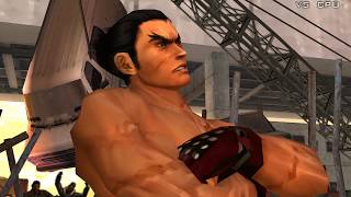 [PSP] Tekken 5: Dark Resurrection (2006) - Quick Battle - All Characters - OWNAGE by CPU