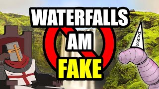 Crazy Conspiracy Theorist Thinks Waterfalls DON'T EXIST (Hans Wormhat)