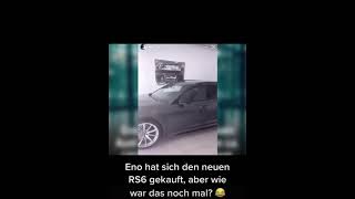 Eno 183 hat sich Audi Rs6 gekauft, aber er mögt doch mercedes ????😂