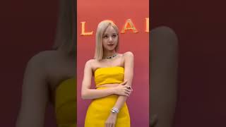 Lisa My baby yellow 💛 #lisa #lisashorts #lisaxbvlgari #bvlgari #lisablackpink #blackpink #lalisa