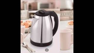 Electric Kettle Stainless Steel Body With 2.0 Liter Capacity, #darazshop #onlineshopping #darazitem