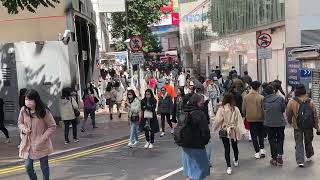 香港街头最新现状，拍摄于2023年2月11日星期六下午，看看吧