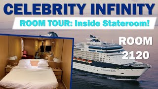 ROOM TOUR: Celebrity Infinity Standard Inside Stateroom 2120