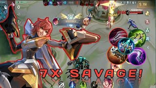 Auto Ban Beatrix 🤭 naka 7x Savage!!