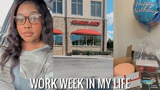 Ep. 64: 9-5 Work Week In My Life | Administrative Assistant in Atlanta | Full Time Office Job | 9-5