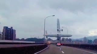 Plane Crashes After Takeoff, Incredible Scenes from Aviation