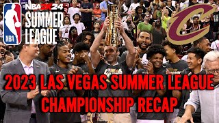 2023 NBA Summer League Championship Recap, Highlights & All-Summer League Teams!