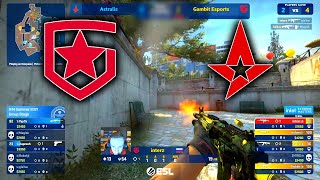 Astralis vs Gambit - IEM Summer 2021 - OVERPASS Highlights