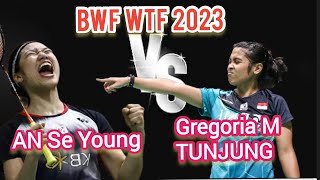 AN Se Young (KOR) VS Gregoria Mariska TUNJUNG (INA)