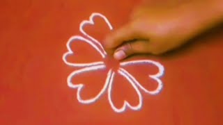 2 rangoli design । 2 रांगोळ्या । छोट्या आणि सुंदर। daily use rangoli design