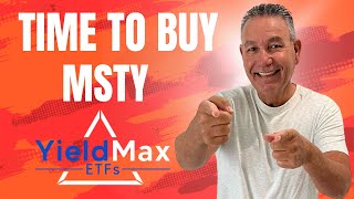 Buying Back MSTY  My YieldMax ETFs Strategy  📈