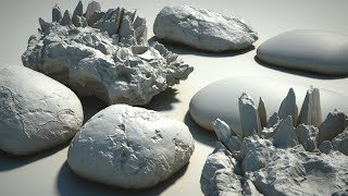 Modeling Procedural Rocks in 3ds Max