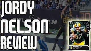 91 MUT HERO JORDY NELSON REVIEW | MADDEN 18 ULTIMATE TEAM PLAYER REVIEW