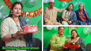 buaa ji birthday celebration at home 😍 || happy birthday || birthday celebration || sbiniyal Vlogs