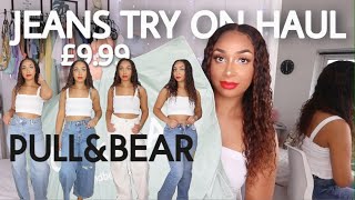 PULL AND BEAR SALE JEANS TRY ON HAUL 2020